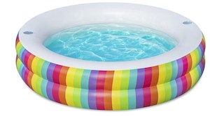 Inflatables: Family Inflatable Colorful Pool 2.06m x 2.06m 54443