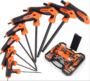 Horusdy: T-Handle Ball End Hex Key 8pc SDY-94294