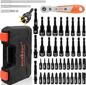 Magnetic Nut Dr Screwdriver Bits 47pc SDY-87013