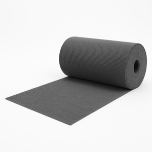 Furnishing: Non Slip Gray Carpet 1m x 15m