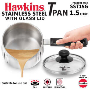 Futura SS Milk Pot T-Pan 1.5L SST15G