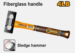 Tools: Sledge Hammer 4LB HSLH8104