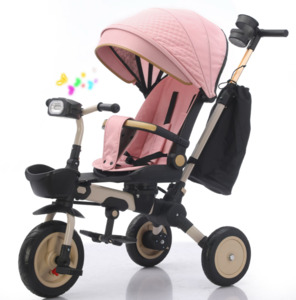 Toys: Kids Stroller 198 Pink