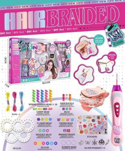 Toys: 3-in-1 DIY Hair Braided Styling 2510-7-70
