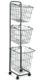 3 Tier Basket Trolley DD20011 20012