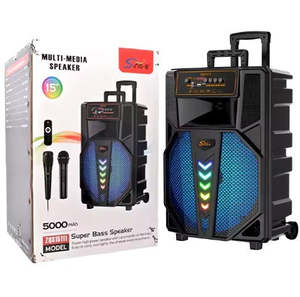 Home: Wireless Bluetooth Speaker 15" ZQS15112 DAMAGED