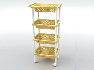 Storage Trolley 4 Tier 2298 DD1172