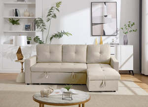 Sofa Bed Beige JH8582