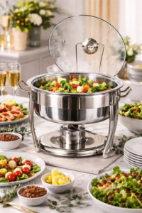 Chafing Dish Silver 5L YS19022-9