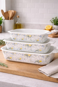 Dining Entertaining: 3pc Casserole Set