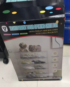 Shoe Rack 3 Tier 6pc AAA-1014 1006