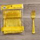 Gold Disposable Forks 50pc