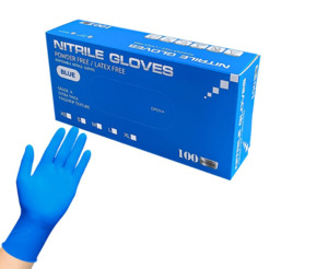 Party Items: Disposable Nitrile Gloves XL QT200-4