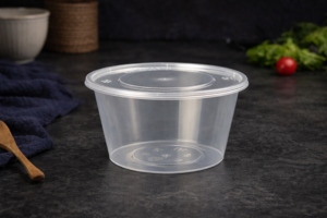 Party Items: Disposable Container 800ml 50pc