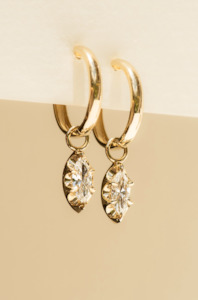 Featured Home Page Collection: Côte d'Or Marquise Lab Diamond Charms