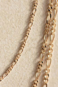 All Necklaces: Petite Figaro Chain 3-in-1