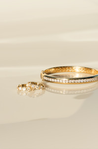 All Rings 1: Channel Set Diamond Bracelet