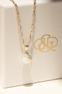 All Necklaces: Pearl Drop Pendant