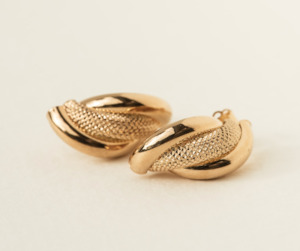 Sabine Twisted Drop Studs