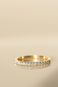 Petite Vedette Diamond Ring