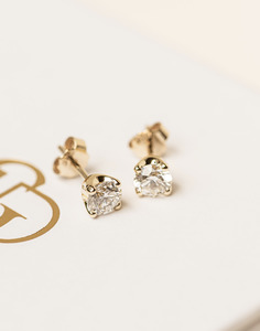 Classic Lab Diamond Studs 0.90ct