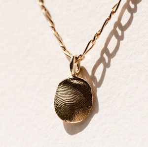 C'est Nous Custom Fingerprint Pendant