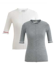 Merino Line Tee Duo