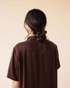Full Price: Silk Scrunchie - Rum