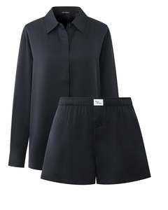 Giftingandsets: Dylan Silk Set - Noir