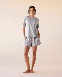 Dylan Classic Tee - Grey Marle