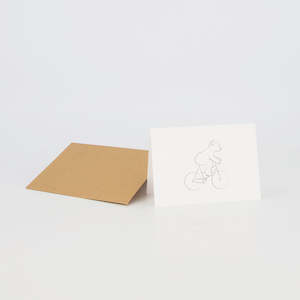 Dear Ted. Bicycle Gift Card