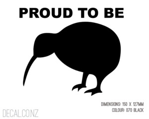 Products: Proud To Be Kiwi - Decal.co.nz
