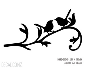 Birds On A Branch - Decal.co.nz