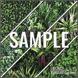 All Samples: Artificial Plants Green Wall Panel - Build Your Own Sample | DECKO VERDURE (0.25 or 1 m2 panel) - Refundable with FREE Returns: up to four items*