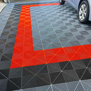 Strong Durante Diy Multipurpose Tiles: Garage Tile Expo Kits - Interlocking Polypropylene Flooring - | DECKO DURANTE