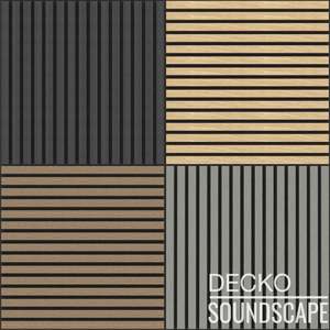 Acoustic Sound Dampening Wall Panels - 1.8 or 2.16 m<sup>2</sup> box | DECKO SOU&hellip;