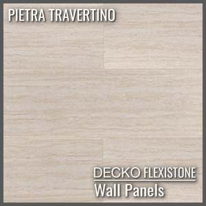 Flexible 3D Stone Wall Panels - <b>PIETRA TRAVERTINO</b> - Box of 16 panels (900&hellip;