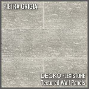 Flexible 3D Stone Wall Panels - <b>PIETRA GRIGIA</b> - Box of 16 panels (900x300&hellip;