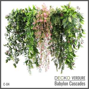 Verdure Babylon Cascades Artificial Plants: Artificial Hanging Plants - JASMINE Collection (5 different plants) | DECKO Verdure Babylon Cascades