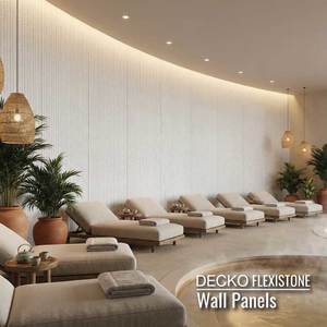 Flexible 3D Stone Wall Panels - <b> DECKO Flexistone - MAXI TESSUTO </b> - Custo&hellip;