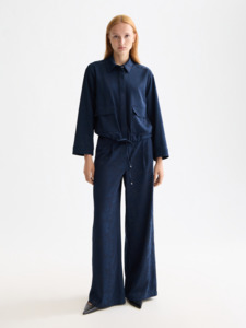 Scotch Soda: Elini High Rise Wide Leg Pyjama