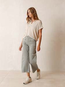 Pants: Cargo Crop Pants