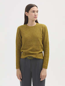 Knitwear: Openwork Cashmere Sweater