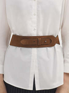 Gift: Wide Suede Belt