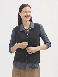 Openwork Cashmere Vest