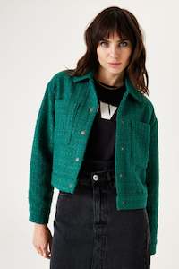 Cropped Tweed Jacket