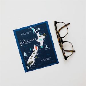 Home: Map of NZ Lens Cloth