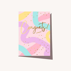 Greeting Card | Congrats Streamers