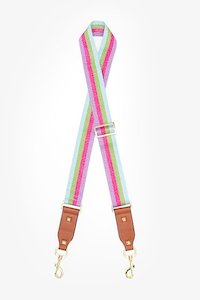 Bag Strap | Thin Candy Stripe