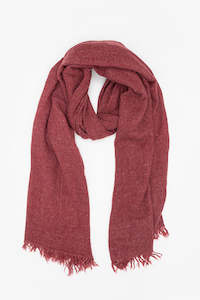 Block Colour Textured Scarf | Shiraz